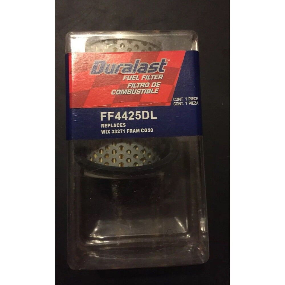 DURALAST Fuel Filter FF4425DL Fits WIX 33271 & FRAM CG20 Ford Mustang Classic